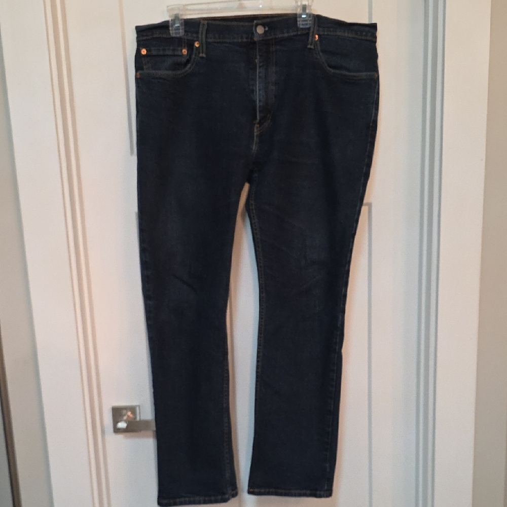 Levi's Men's Straight Jeans in Dark Indigo